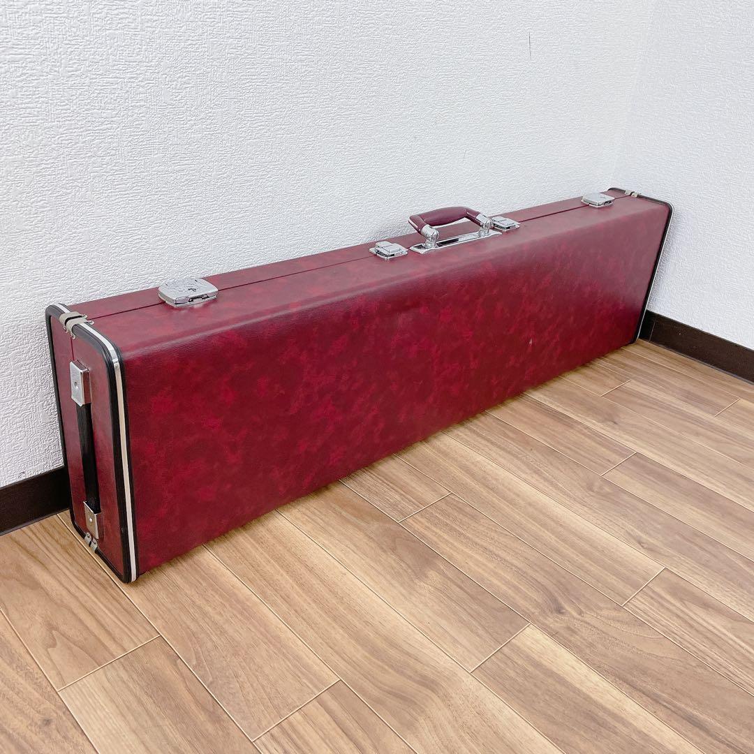 三味線 丸打胴 紅木 平溝 細棹 犬皮 和楽器