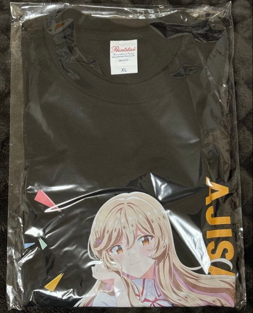 瀬名紫陽花　Tシャツ XLサイズ わたなれ展　わたしが恋人になれるわけないじゃん
