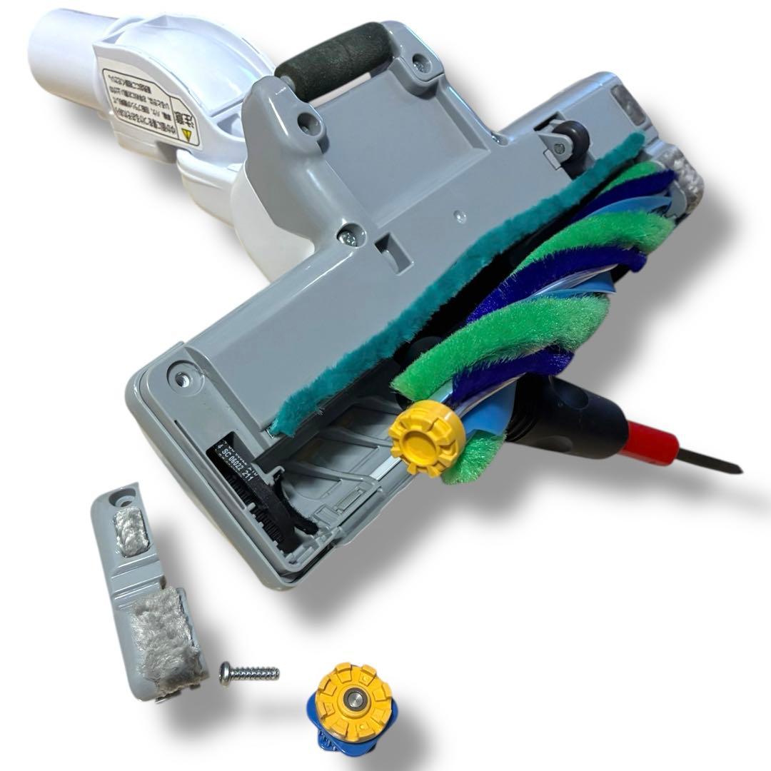 美品　白　D-AP32 日立掃除機　多機種対応　ヘッド　回転ブラシ　ホワイト