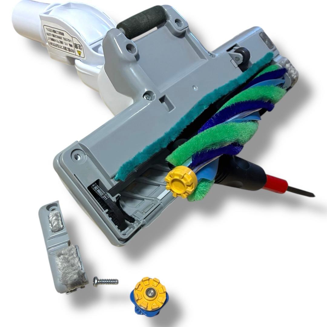 美品　白　D-AP32 日立掃除機　多機種対応　ヘッド　回転ブラシ　ホワイト