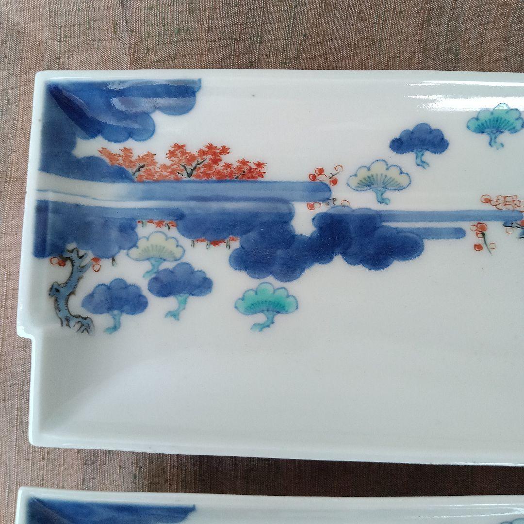 （訳あり）金継ぎ用　今右衛門　変形皿3枚　有田焼