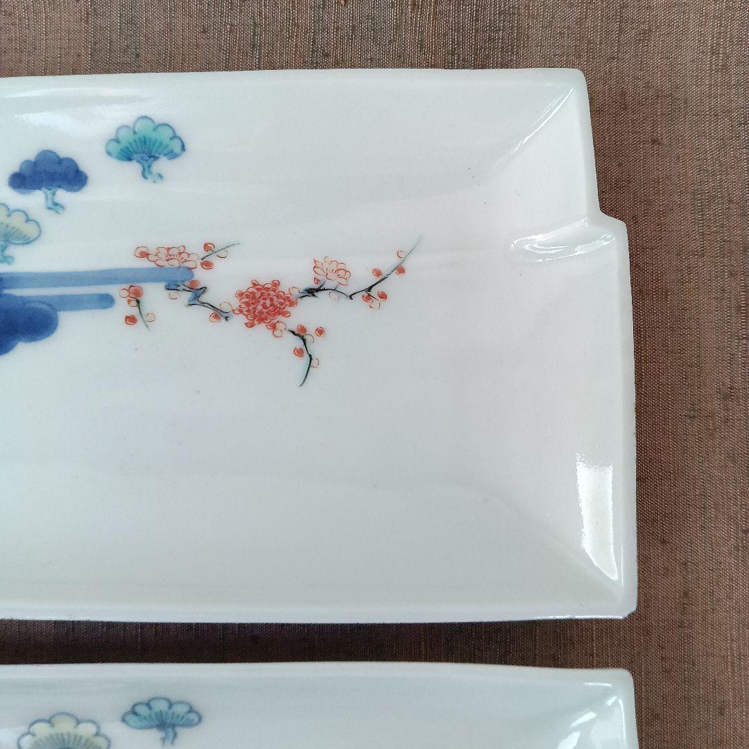 （訳あり）金継ぎ用　今右衛門　変形皿3枚　有田焼