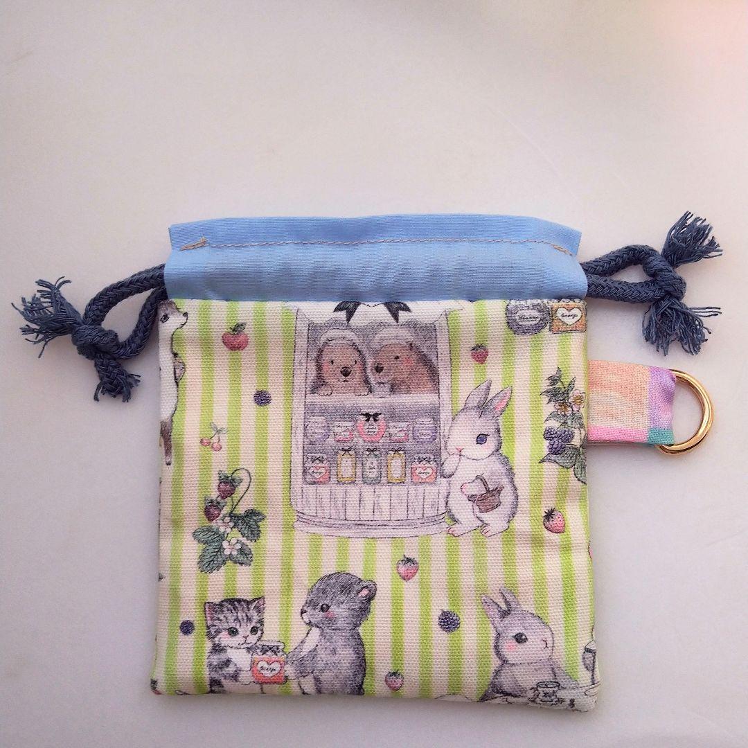 sold※ミニ巾着 ユキエモン　yukiemon リバティ　限定色　うさぎ