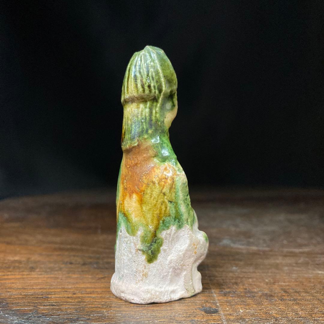 蒐集処分セール❗️【ギャラリー三益】古美術　唐三菜女官座像