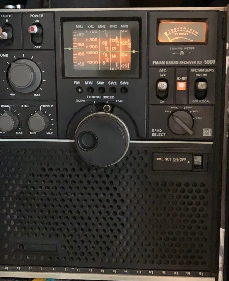 SONY ICF-5800 多バンドラジオ