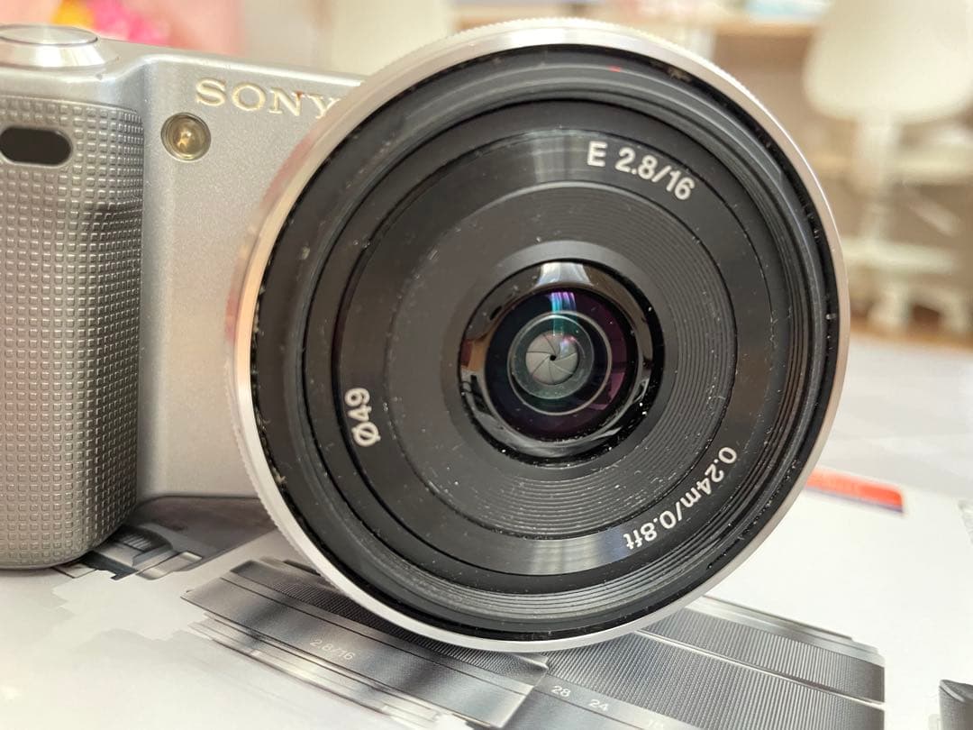 【ジャンク】Sony NEX-5Dミラーレスカメラ 本体とレンズ2本