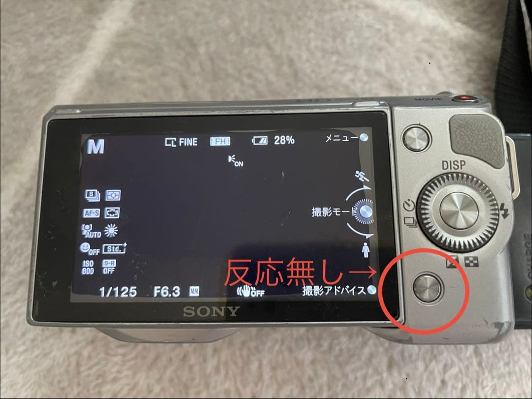 【ジャンク】Sony NEX-5Dミラーレスカメラ 本体とレンズ2本