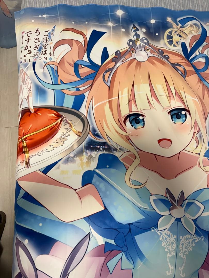 ご注文はうさぎですか？ カーテン（シャロ）　100cm高さ178cm遮光あり