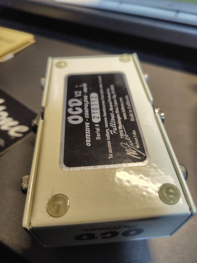 【美品】Fulltone OCD v2 ギター　歪みエフェクター
