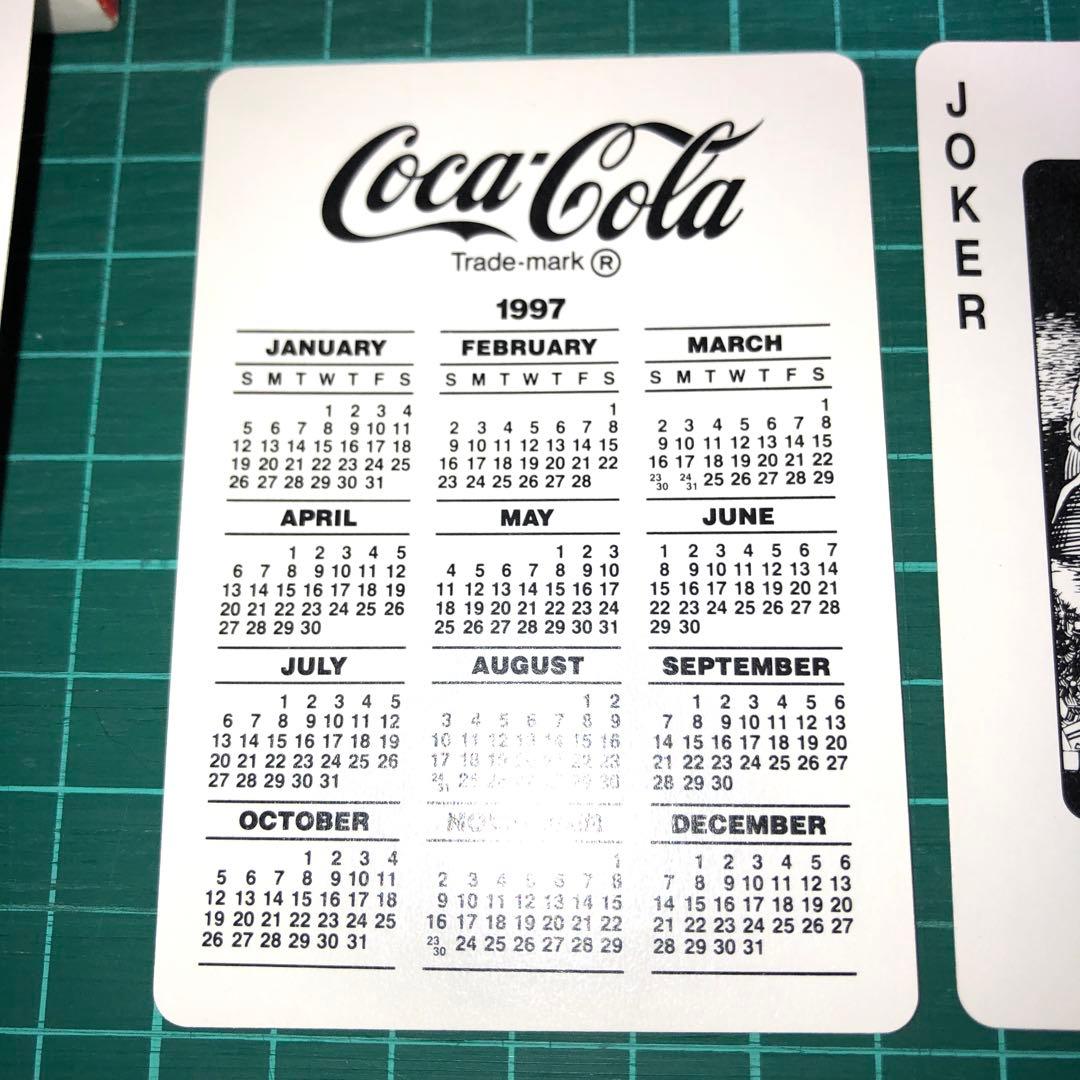 コカコーラ　ガラスプレート★コカコーラサンタ★1993年製　昭和レトロビンテージ