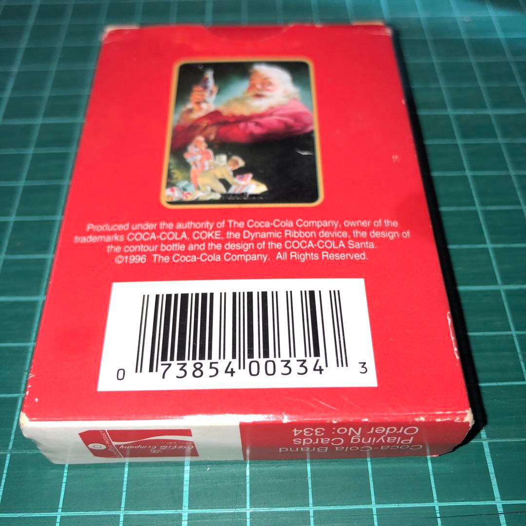 コカコーラ　ガラスプレート★コカコーラサンタ★1993年製　昭和レトロビンテージ