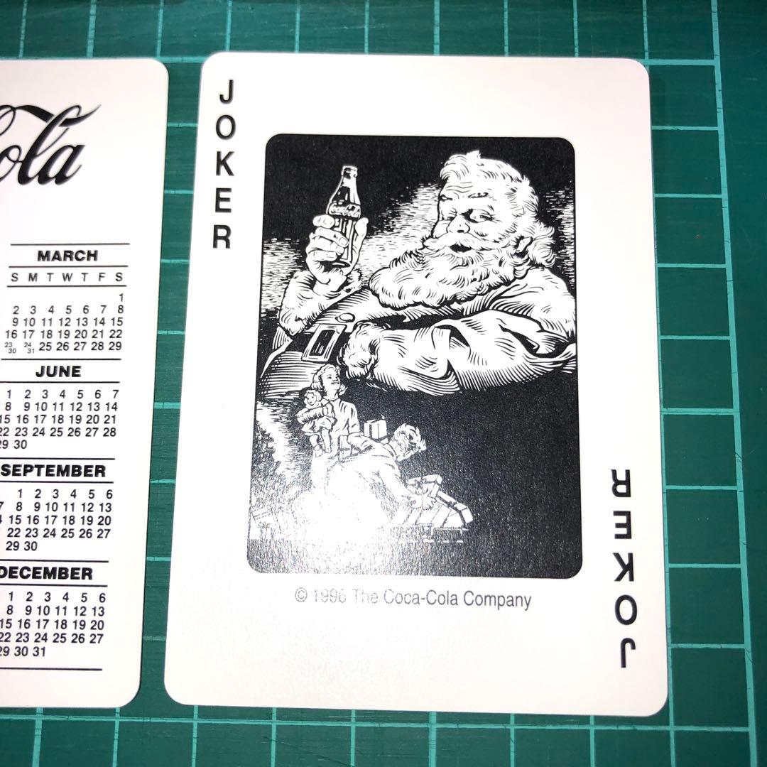 コカコーラ　ガラスプレート★コカコーラサンタ★1993年製　昭和レトロビンテージ