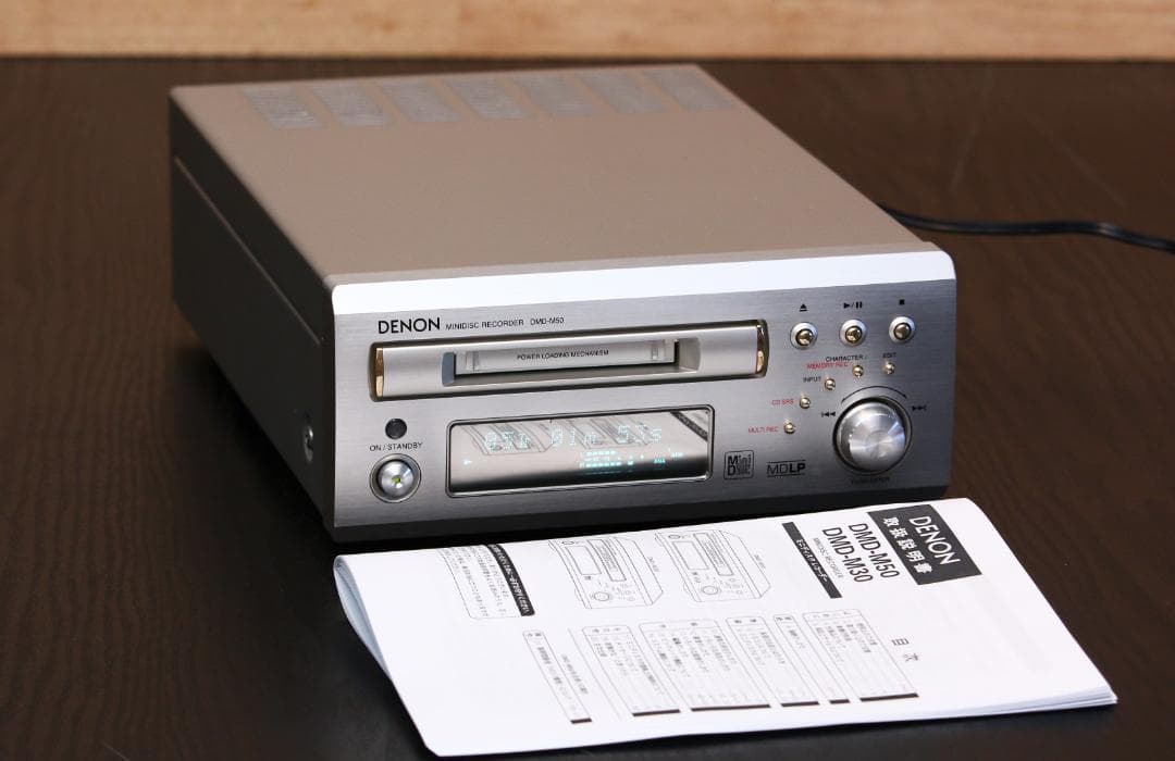 DENON DMD-M50 MDデッキ　MDプレイヤー/レコーダー 完動品