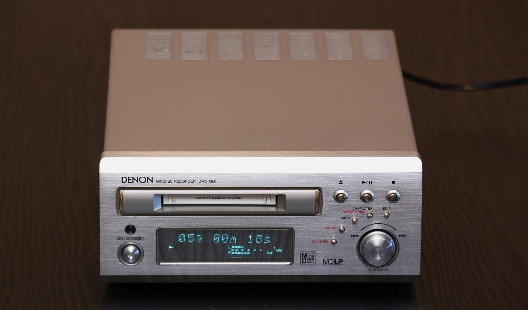 DENON DMD-M50 MDデッキ　MDプレイヤー/レコーダー 完動品