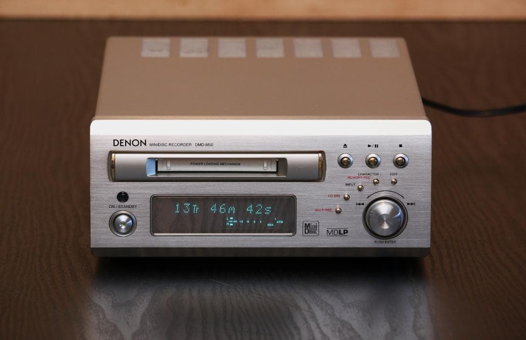 DENON DMD-M50 MDデッキ　MDプレイヤー/レコーダー 完動品