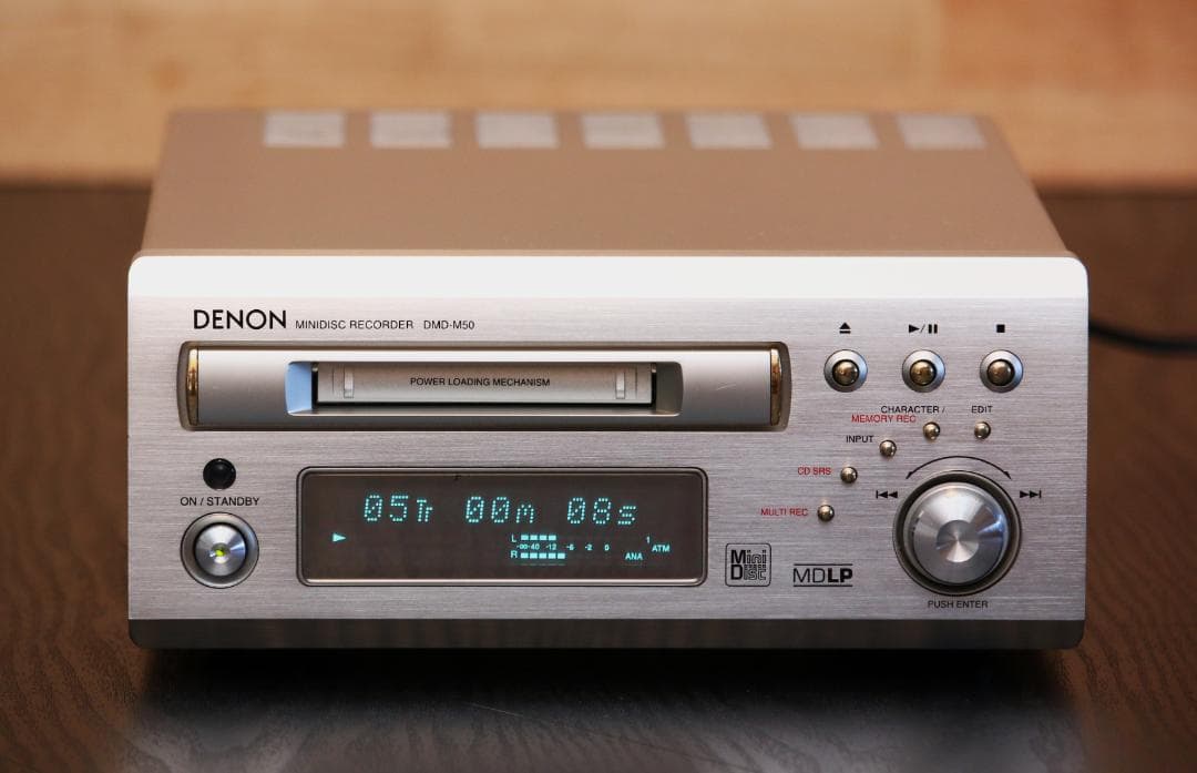 DENON DMD-M50 MDデッキ　MDプレイヤー/レコーダー 完動品
