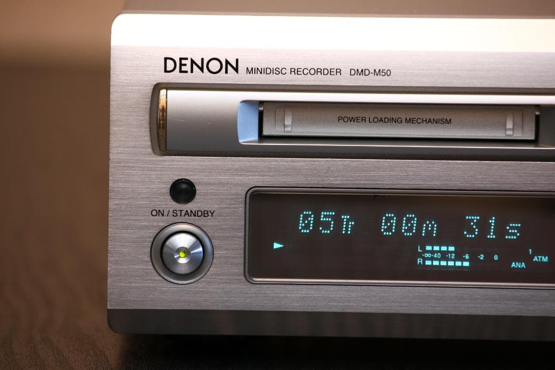 DENON DMD-M50 MDデッキ　MDプレイヤー/レコーダー 完動品