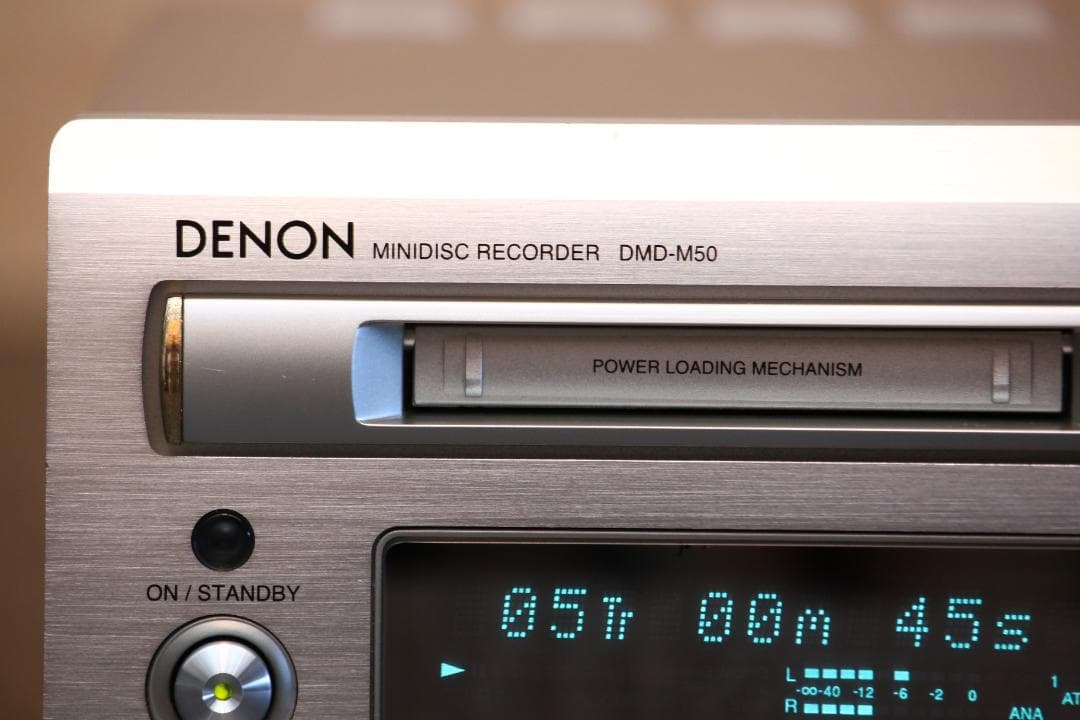 DENON DMD-M50 MDデッキ　MDプレイヤー/レコーダー 完動品