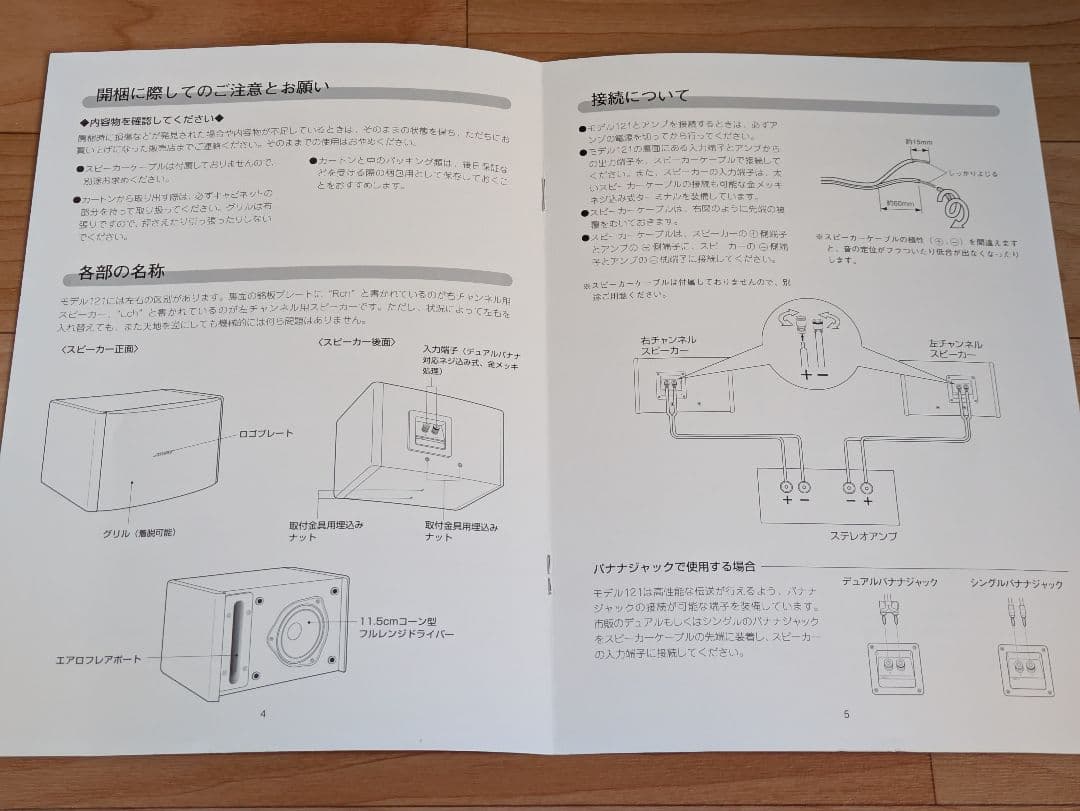 BOSE MODEL 121 スピーカー