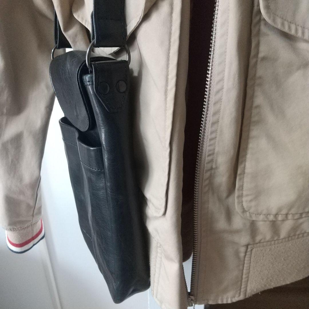 馬革のバッグ(長濱レザー)