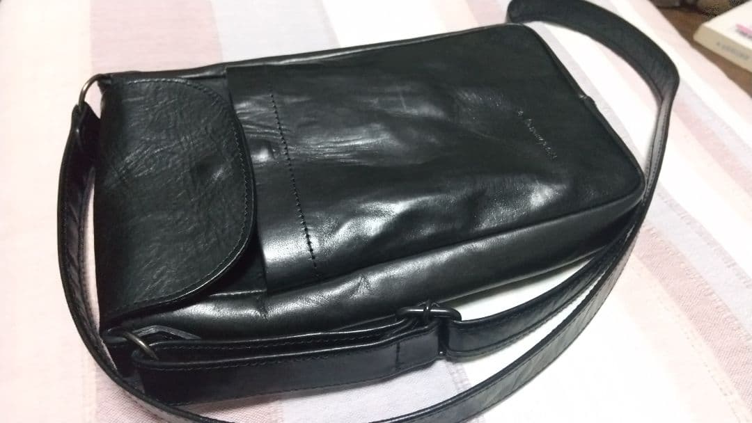 馬革のバッグ(長濱レザー)