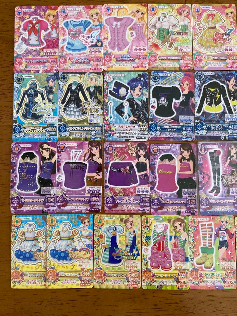 美品★希少 アイカツカード ミニカード ガチャ 37枚 PV