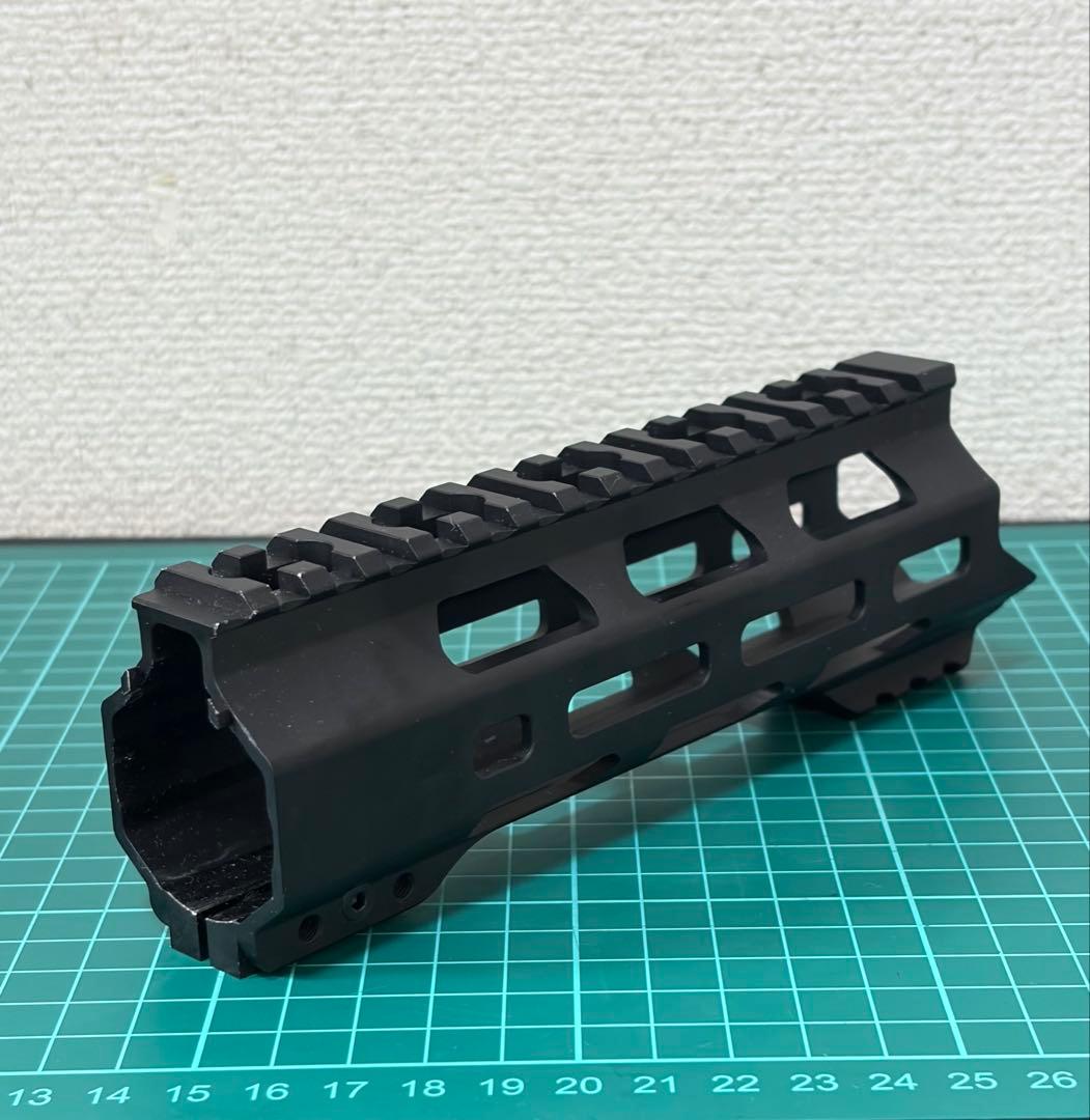 KSCハンドガード 黒 アルミ製 レール付き