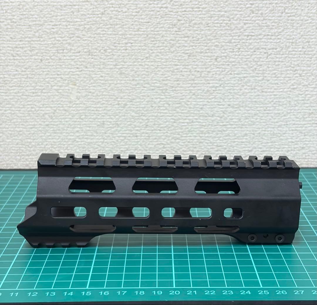 KSCハンドガード 黒 アルミ製 レール付き