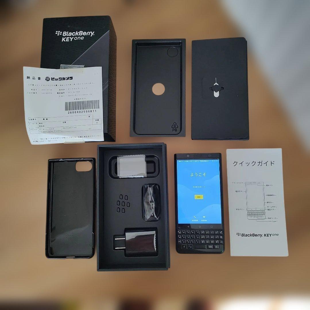 BlackBerry KEYone Black Edition 64GB 本体