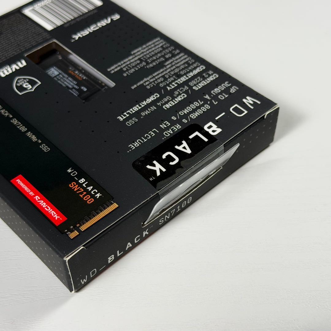 WD_BLACK SN7100シリーズ M.2 2280 SSD 4TB