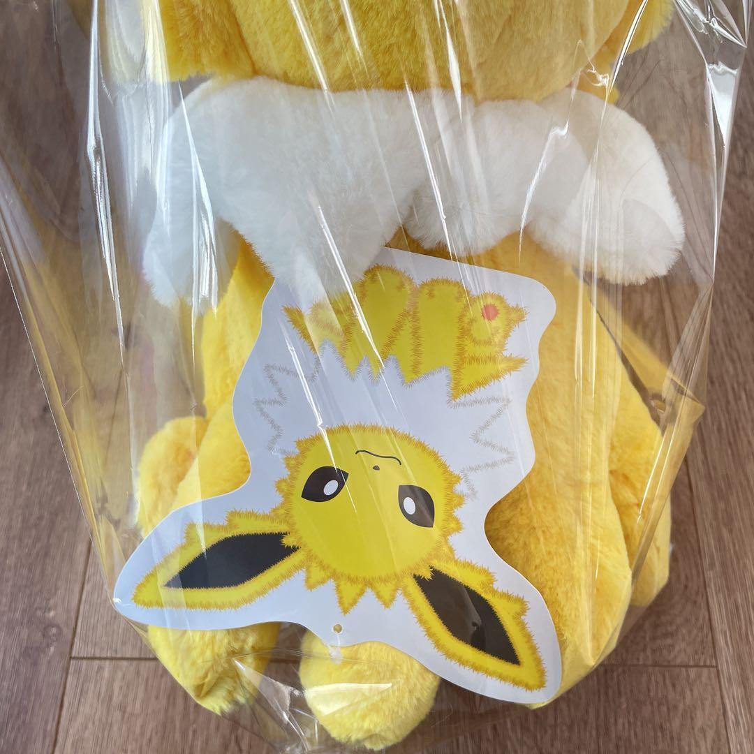 ポケモンセンター限定　ふわふわ抱きぬいぐるみ　サンダース　シャワーズ　ブースター