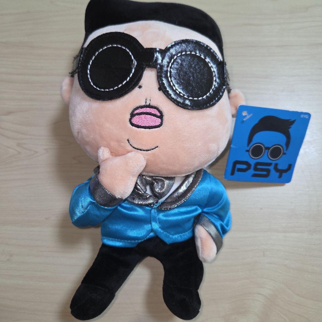 【レア物】PSY　　韓国カンナムスタイル　ぬいぐるみ　電池切れ