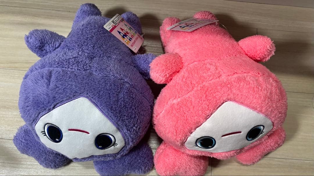 TWICE ふわもこねんねBIGぬいぐるみ　サナ・モモ　GIGO限定