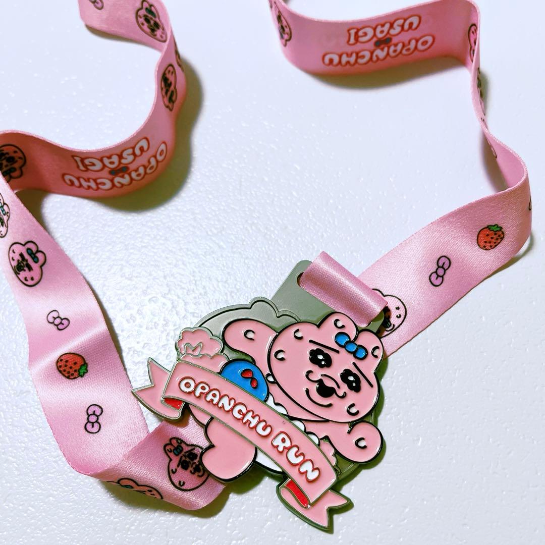 おぱんちゅうさぎ　台湾　限定　路跑 マラソン　完走　メダル　新品