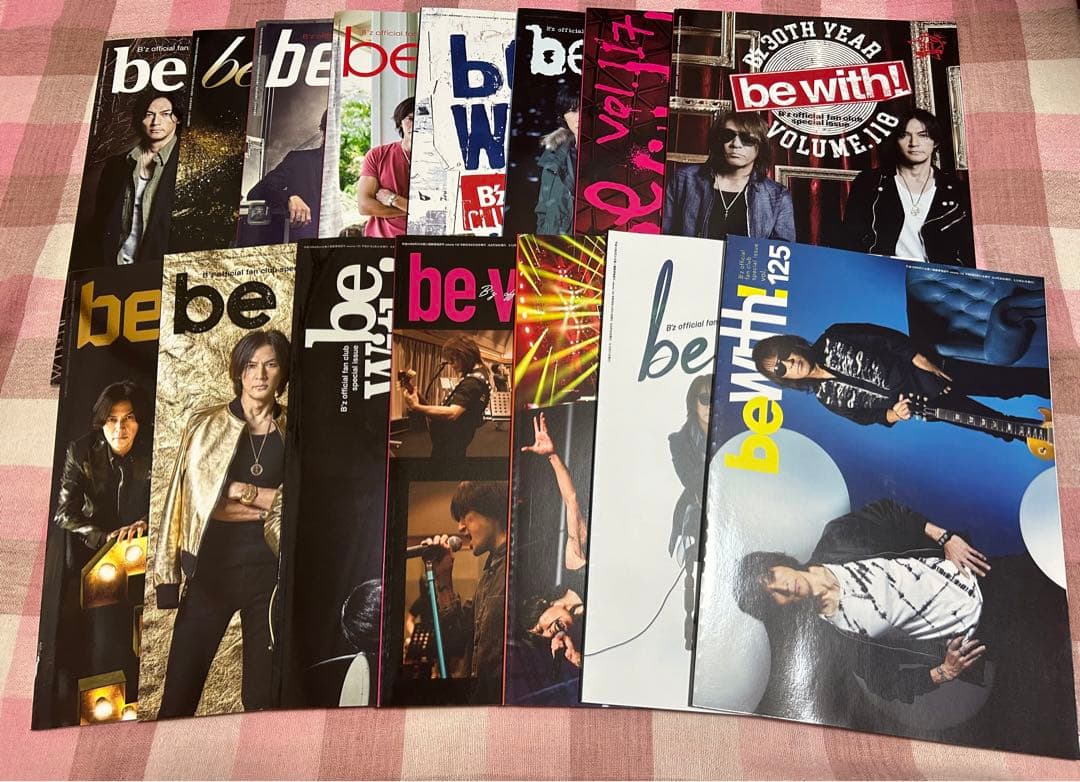 B'z/会報誌be with!/まとめ売り