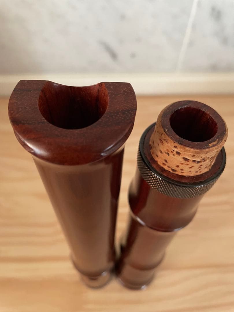 ☆美品☆尺八清風•洋花林/琴古流•尺五寸管☆