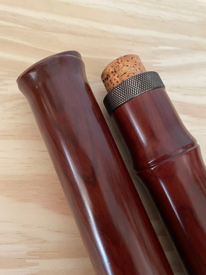 ☆美品☆尺八清風•洋花林/琴古流•尺五寸管☆