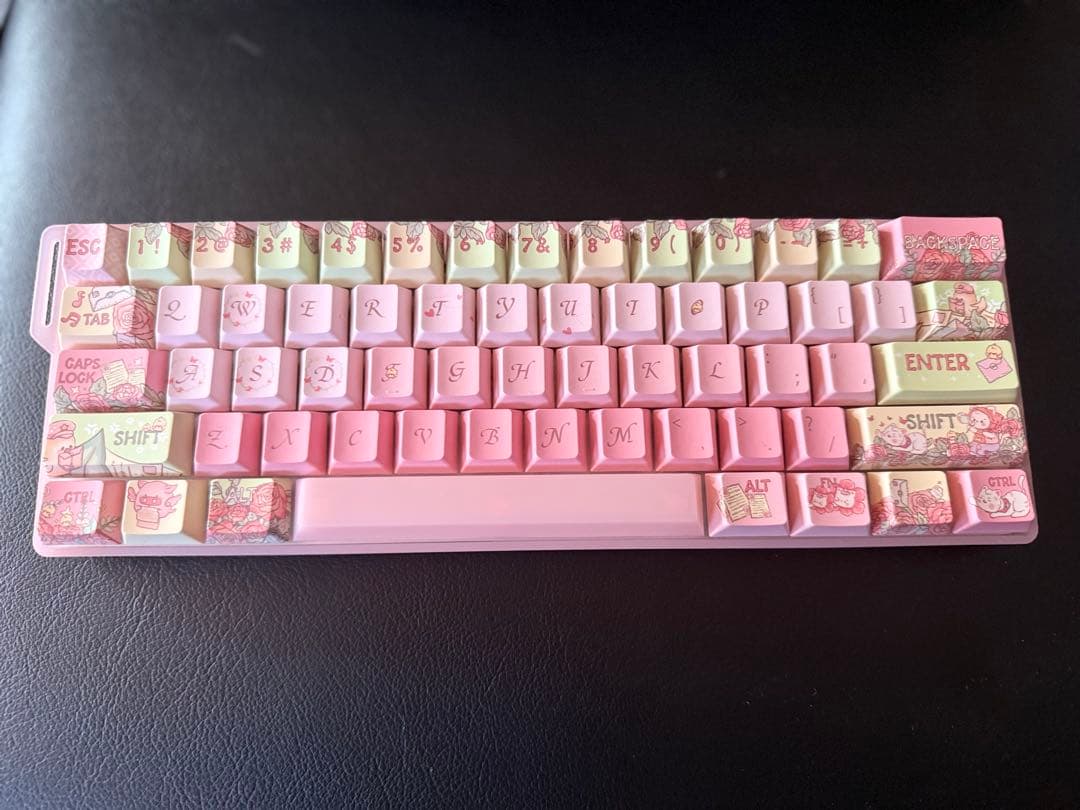 DAREU COOL60 8KHz + キーキャップ