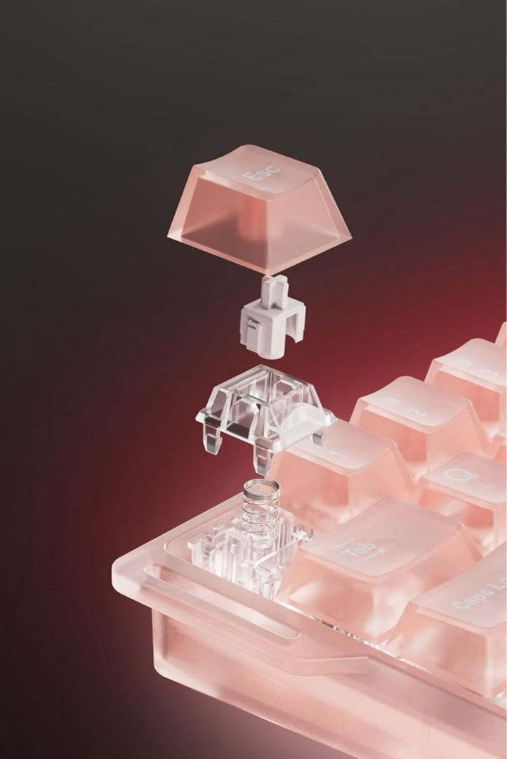 DAREU COOL60 8KHz + キーキャップ