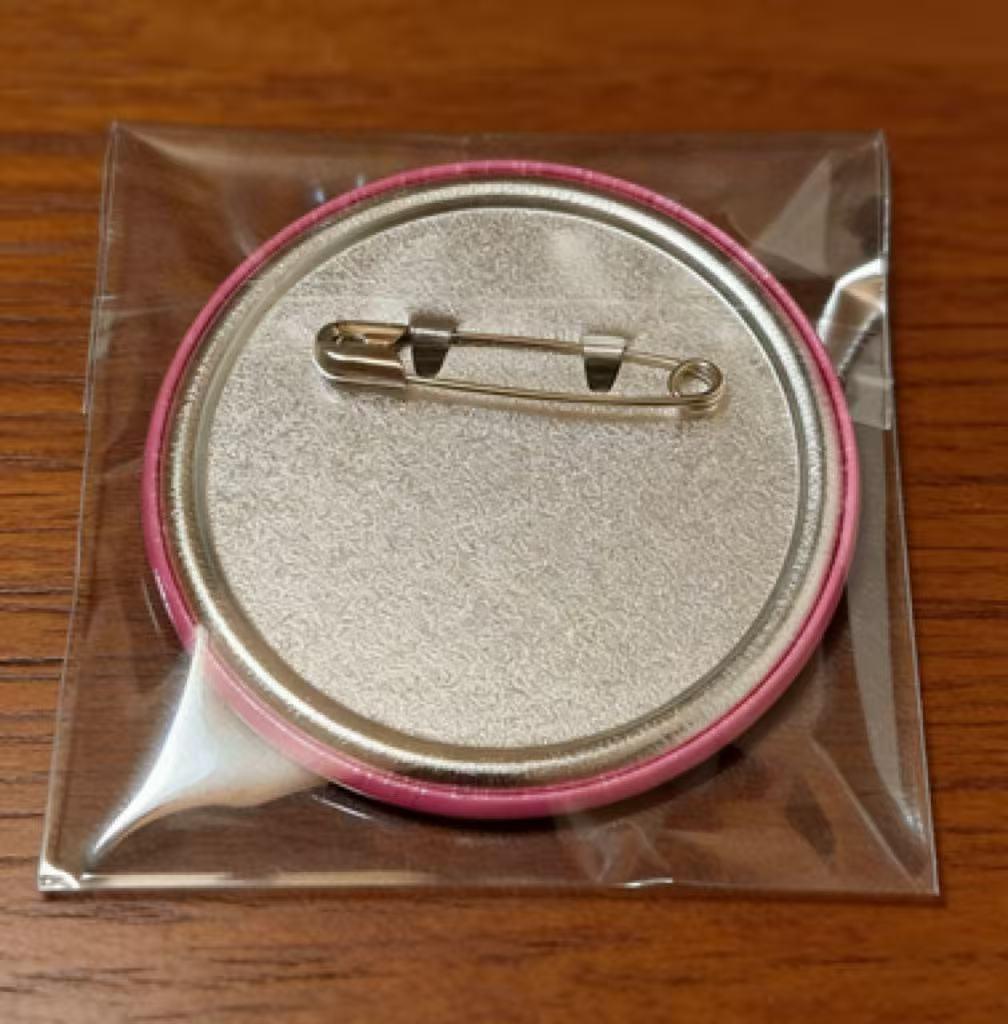 鬼滅の刃 甘露寺蜜璃 銀だこコラボ 缶バッジ!!