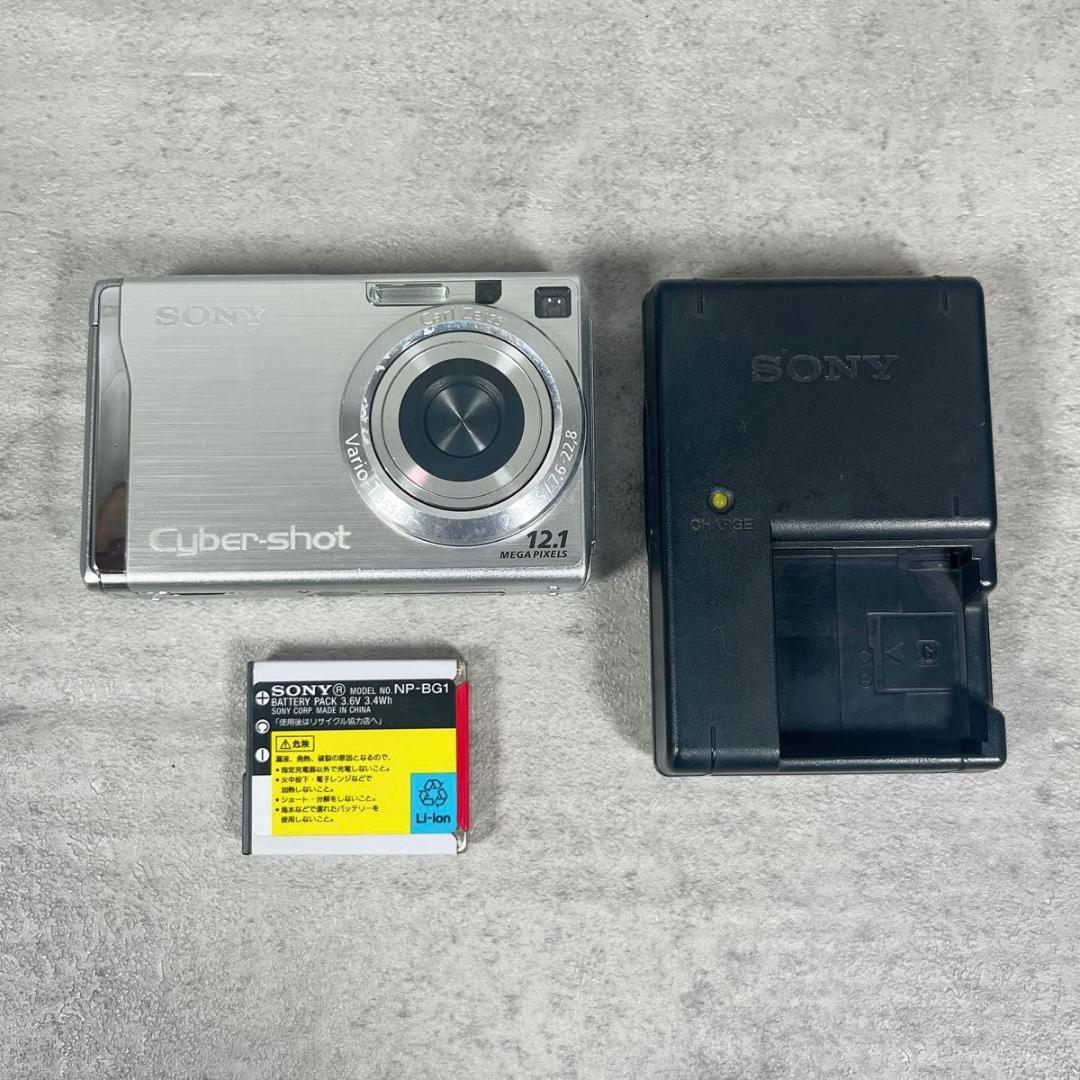 SONY ソニー Cybershot DSC-W200 シルバー デジタルカメラ