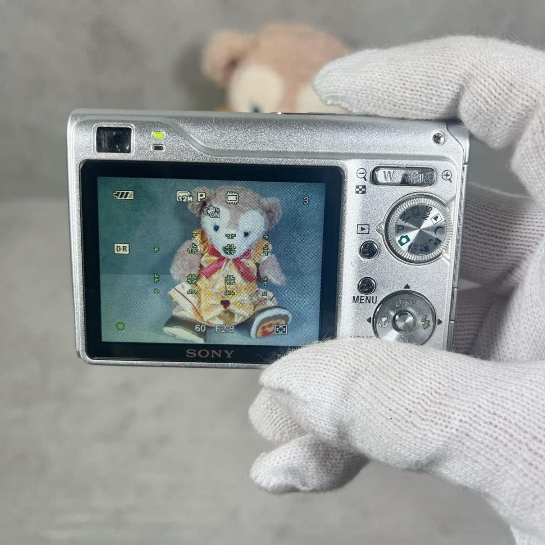 SONY ソニー Cybershot DSC-W200 シルバー デジタルカメラ