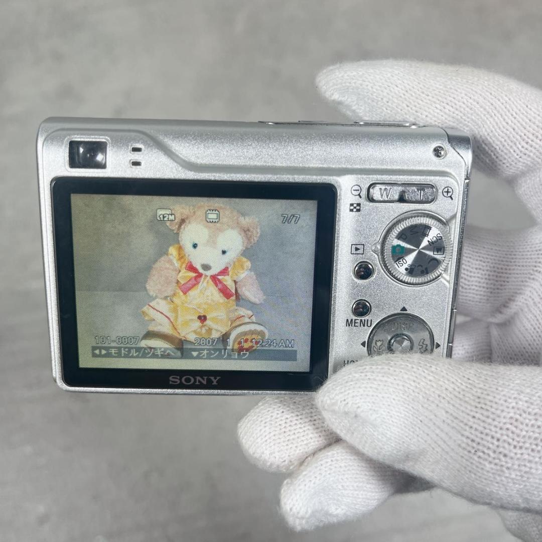 SONY ソニー Cybershot DSC-W200 シルバー デジタルカメラ