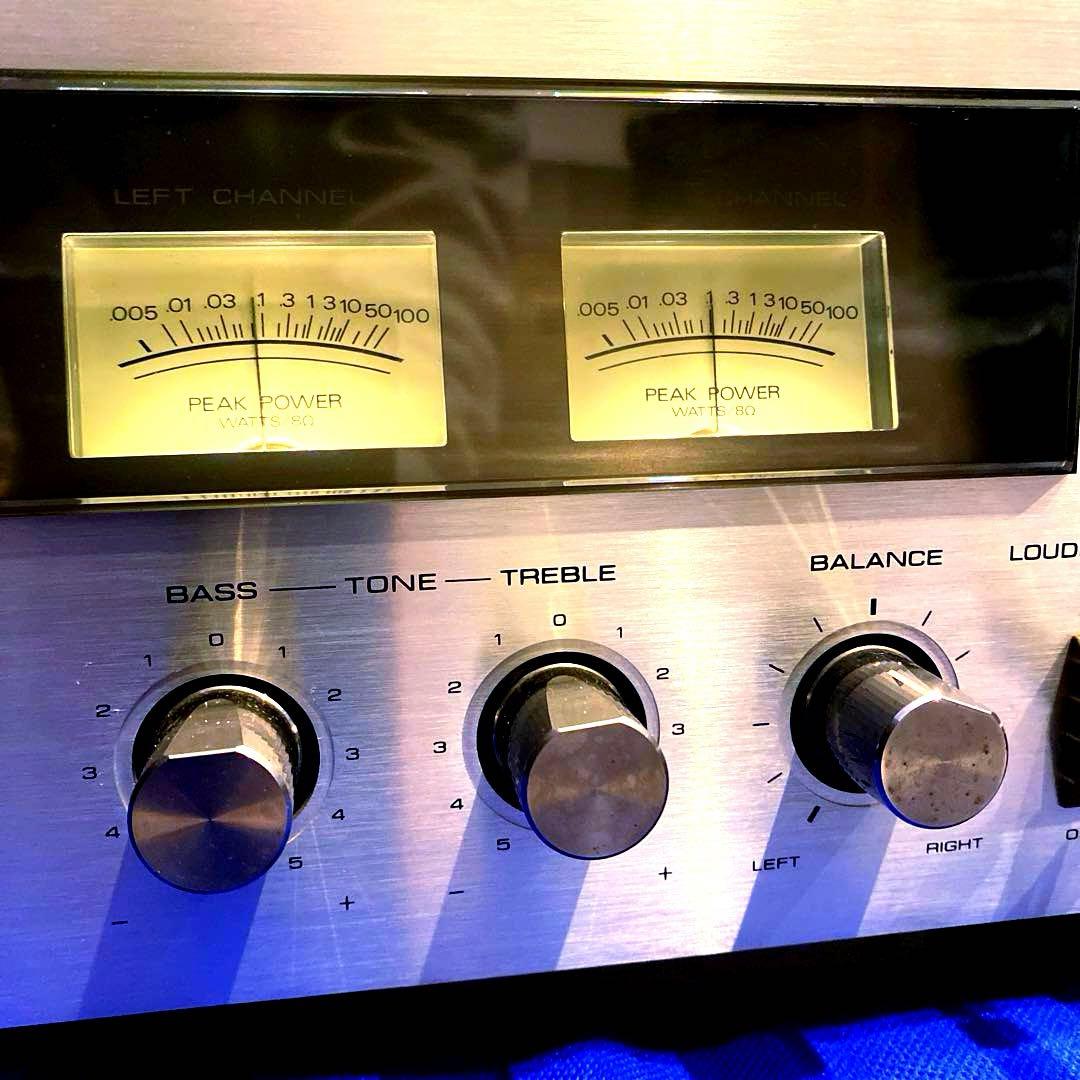 Aurex プリメインアンプ POWERメーター搭載オーレックス