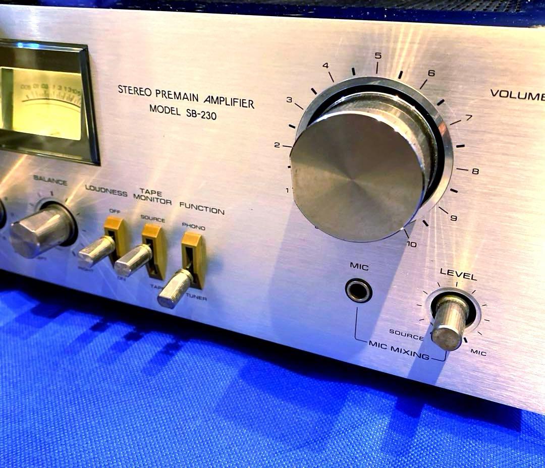 Aurex プリメインアンプ POWERメーター搭載オーレックス