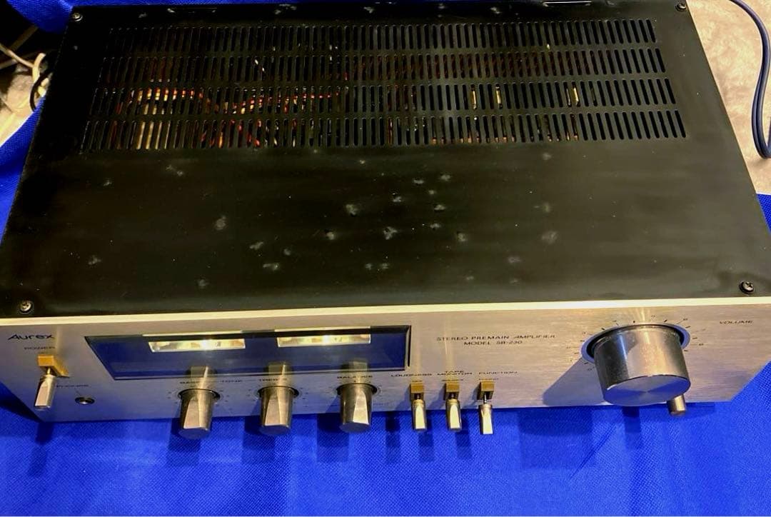 Aurex プリメインアンプ POWERメーター搭載オーレックス