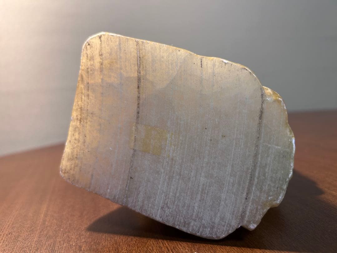 イタリア製　ヴィンテージ オブジェ　オウム彫刻 アルバスター