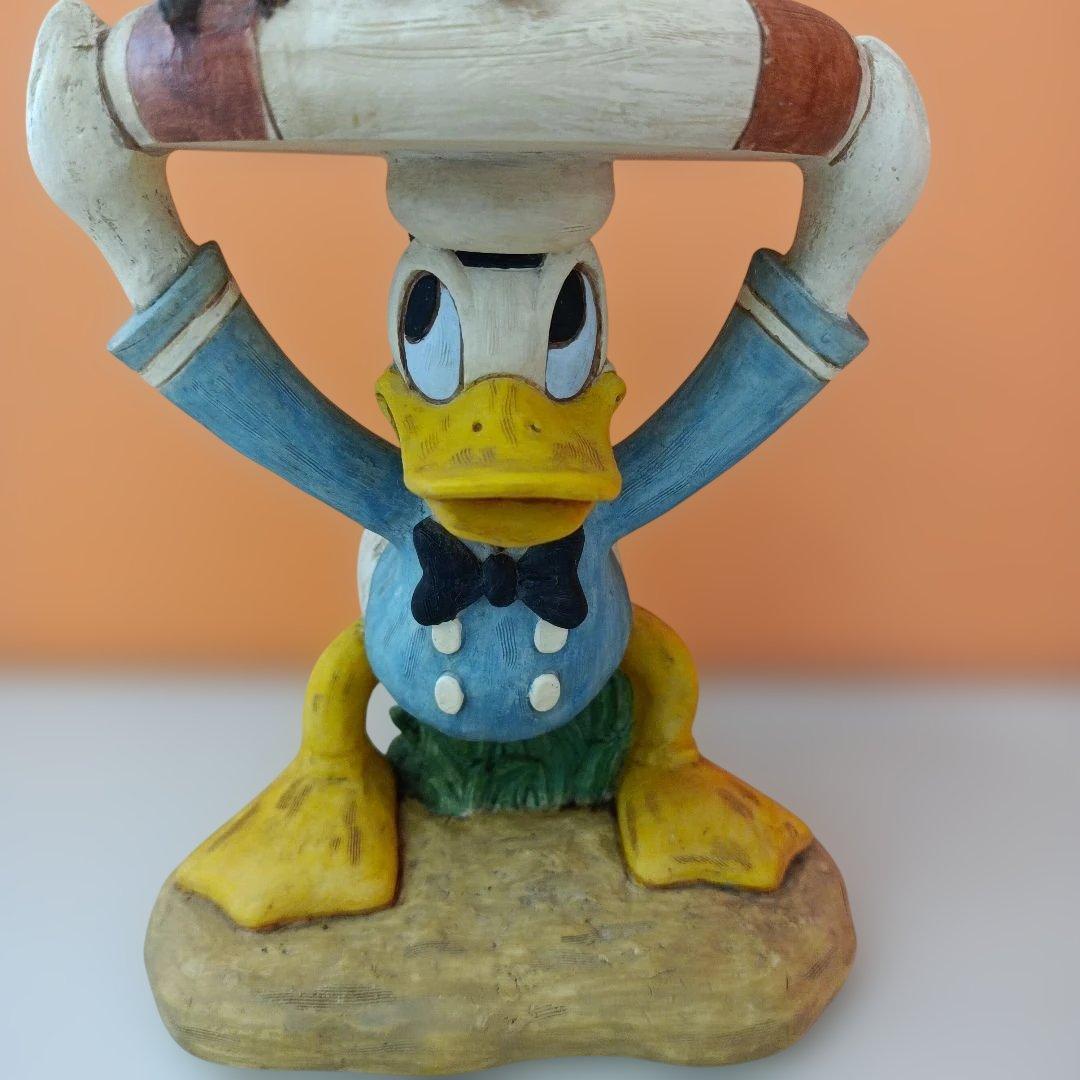 セトクラフト ディズニー ドナルド チップとデール 置物 陶器