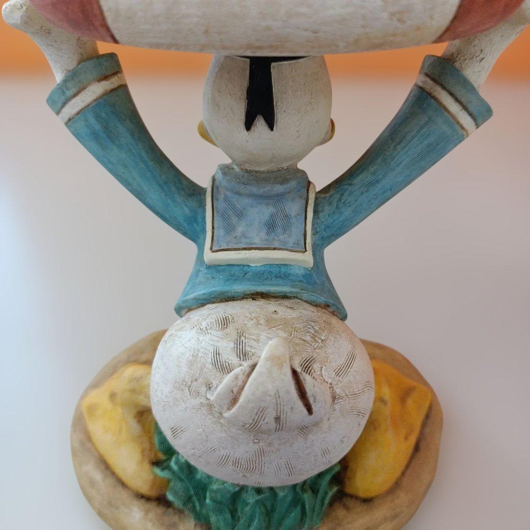 セトクラフト ディズニー ドナルド チップとデール 置物 陶器