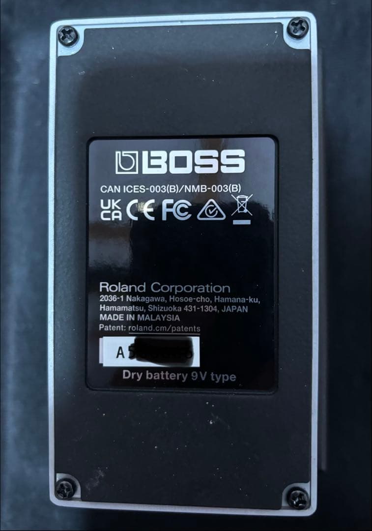 美品　BOSS Angry D JB-2